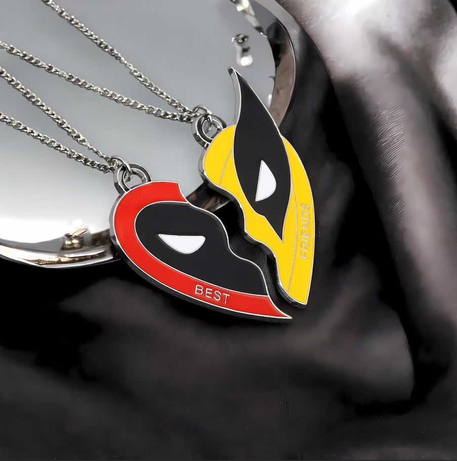 HeroBond Necklaces & Bracelets  (Deadpool & Wolverine)